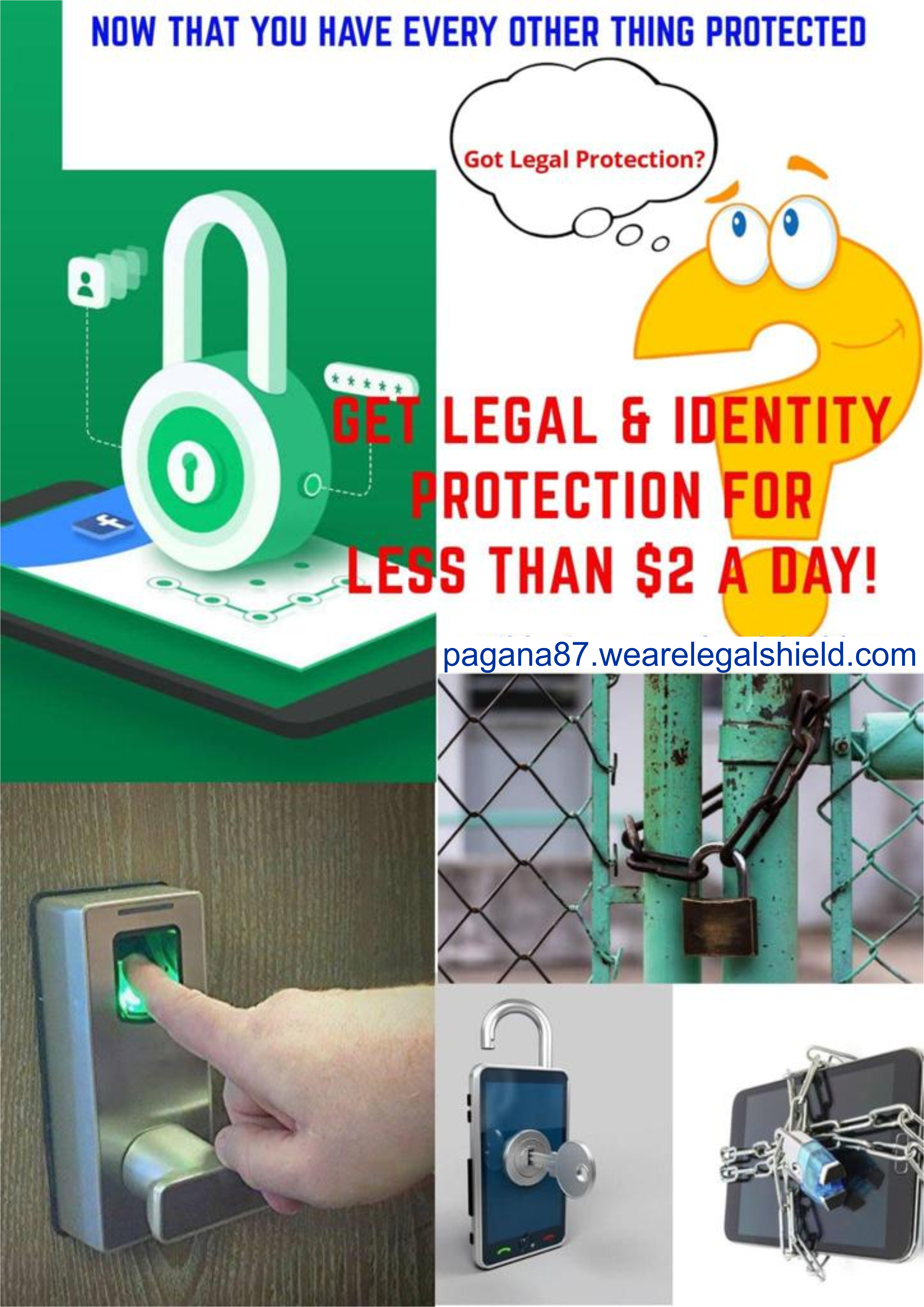 Legal And Identity Protection Less Than 2Usd A Day